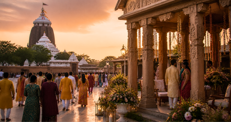 Puri’s Temple Architecture and the Wedding Setting: Understanding the Cultural Context