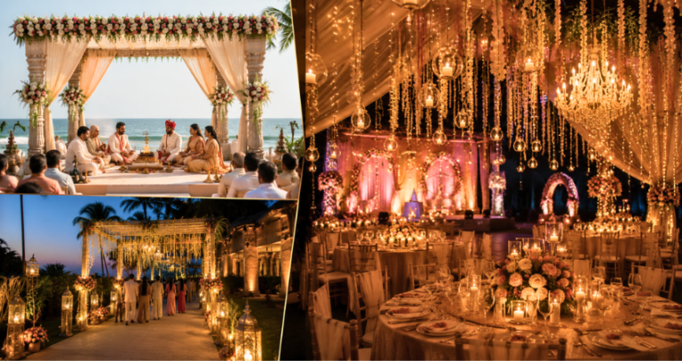 Lighting the Puri Wedding: From Morning Ceremony to Evening Reception