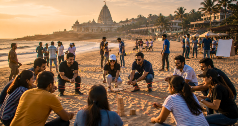Team Building Activities in Puri: Using the Beach and Cultural Heritage